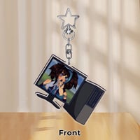 Image 2 of [PREORDER] Ruko || Kaai || Vflower ||Lily double sided Keychain