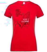 Image 1 of GOD LIVES IN ME CLOTHING WOMEN'S GRACE & MERCY T-SHIRTS!