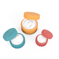 Image 1 of 🌍✈️ Round Travel Container – Your Perfect On-the-Go Organizer! 🧳✨