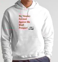 Image 5 of GOD LIVES IN ME CLOTHING NO WEAPON FORMED HOODIE'S!