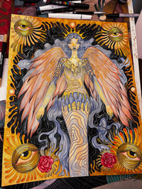 Image 3 of Alianna original illustration on watercolour paper 