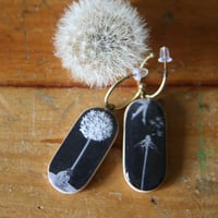 Image 3 of PENDIENTES BLACK DANDELION