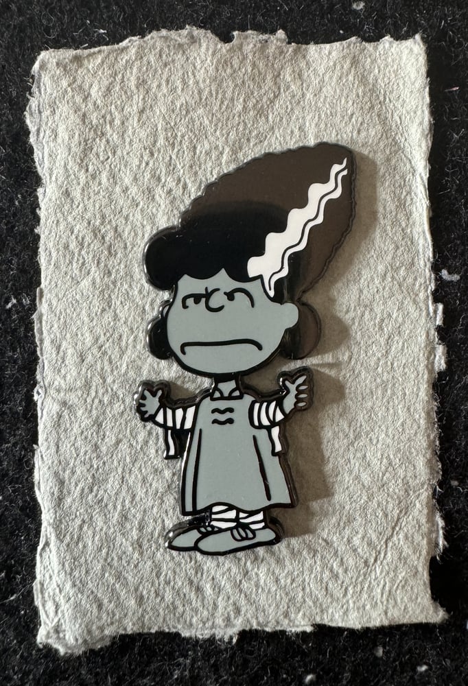 Image of B&W Miss F - Pin