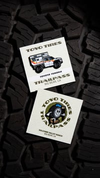 Image 1 of 2025 Trailpass x Leen Customs 2 Pin Set - BFN Toyota Tundra and Trailpass Character