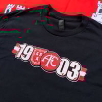 Image 1 of 1903 Scroll Badge T-Shirt (Black)