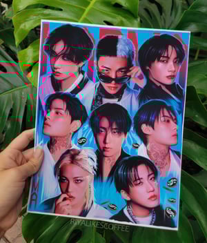 "KARMA" Large Art Print 8.5 x 11