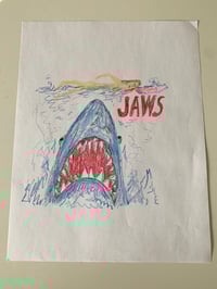 Image 1 of Jaws drawing 