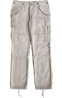 Image 2 of Miharayasuhiro Split Reconstructed Fur Cargos - 33