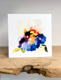 'Iris' Greeting Card