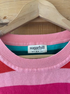 Sugarhill Brighton Rainbow Knit Vest – Size 8 – £15