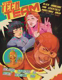 Image 2 of Teen Team Print  8.5 x 11"