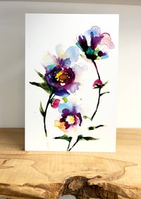 'Cosmos' Greeting Card