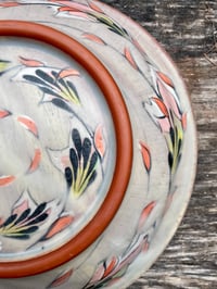 Image 5 of Dinner Plate with Orange Vine