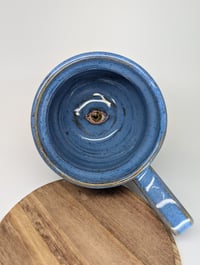 Image 1 of Eye Opener Mug — Bottomless Blue -- The Mason Made Collection