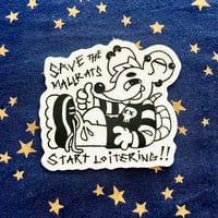 Image 2 of Save the Mallrats Sticker