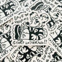 Image 1 of Save the Mallrats Sticker