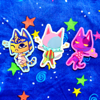 Image 1 of Cat Trio Stickers
