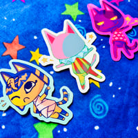 Image 2 of Cat Trio Stickers