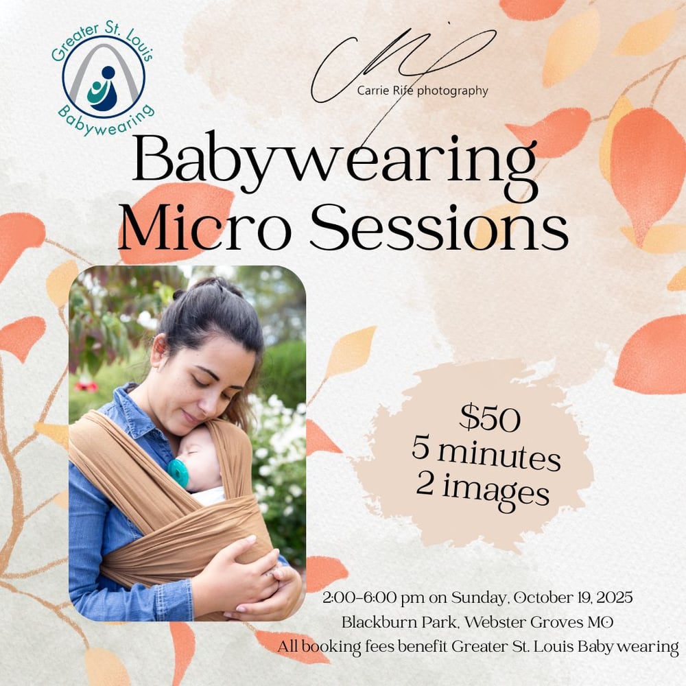 Image of Babywearing Micro Sessions