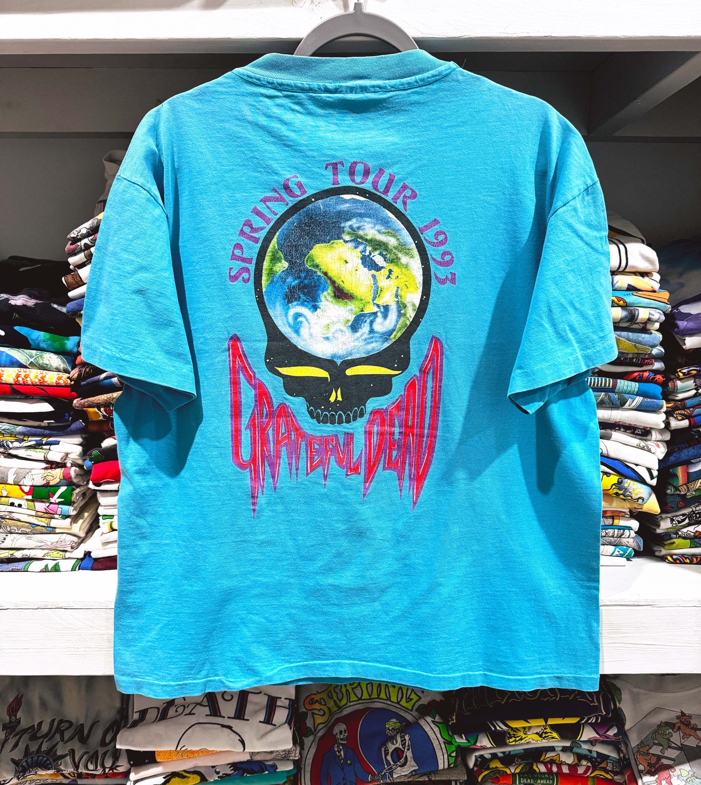 Grateful Dead 1993 Spring Tour 'Rainforest' T-Shirt - Size L