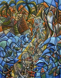Image 2 of " limited edition print "Moses"  Free Shipping