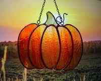 Image 2 of Stained Glass Pumpkin