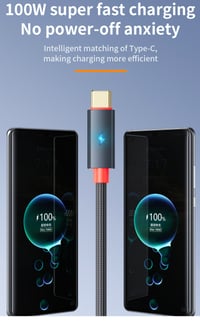 Image 10 of DxB Type C Fast Charger Cable (Intelligent automatic power off system)