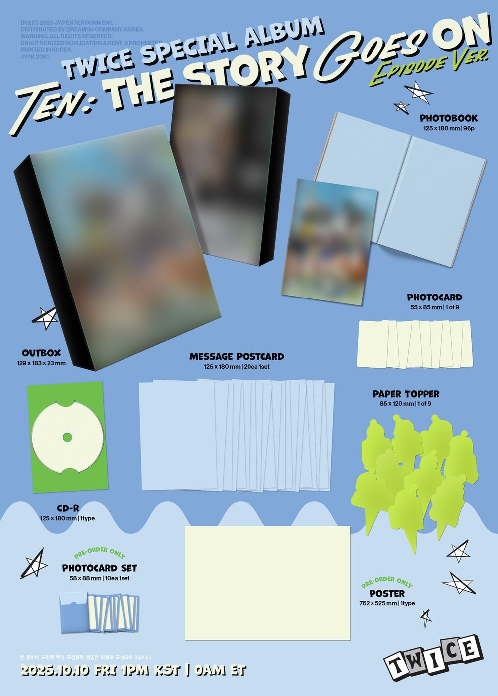 Image of [PRE-ORDER] Twice Special Album Ten: The Story Goes On (Episode Ver.)