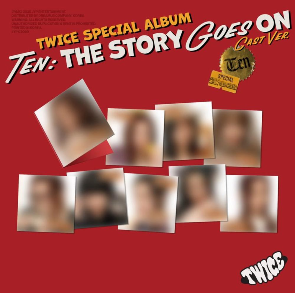 Image of [PRE-ORDER] Twice Special Album Ten: The Story Goes On (Cast Ver.)