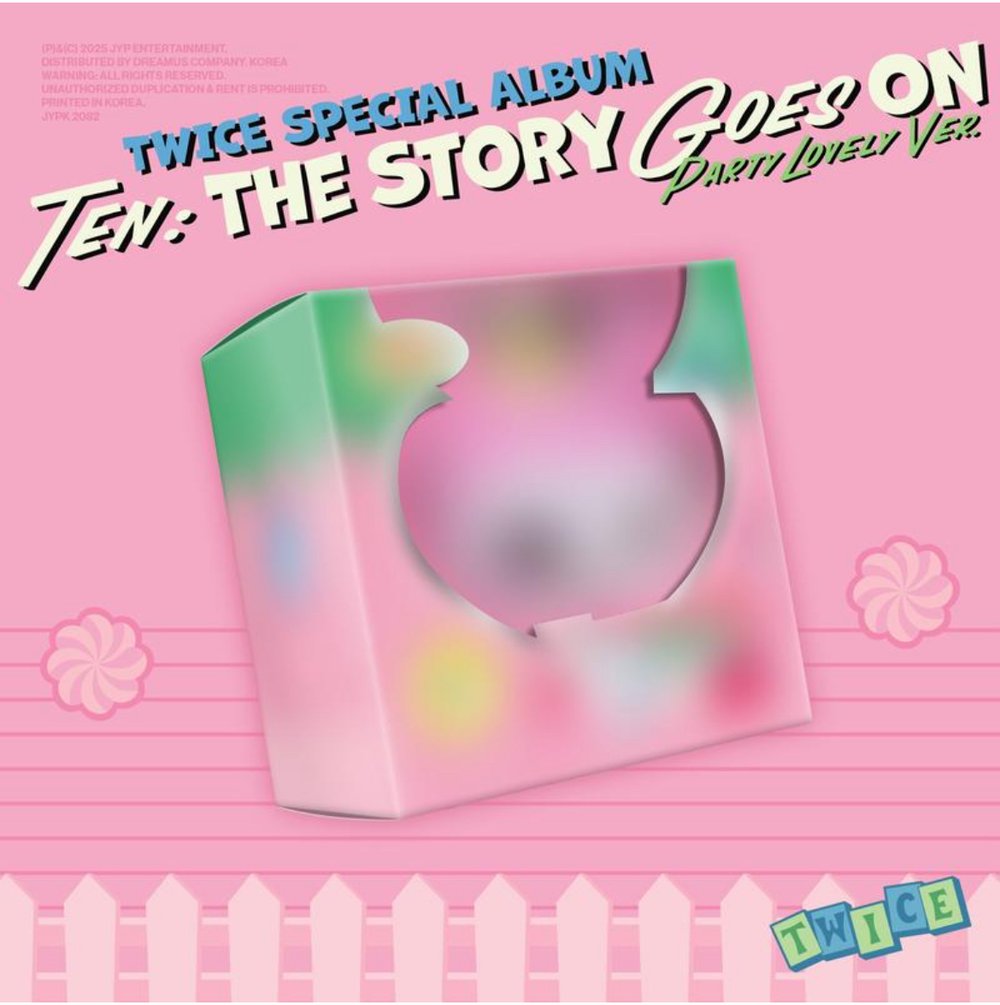 Image of [PRE-ORDER] Twice Special Album Ten: The Story Goes On (Party Lovely Ver.)