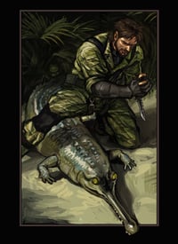 Naked Snake Gharial