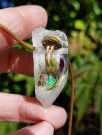 Image 4 of Mini - Whimsy Glow Pendant 013
