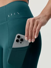 Image 4 of Legging Godo Deep Green