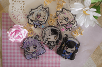 Image 2 of Maid Vtuber - Acrylic Charm 2.5 inch