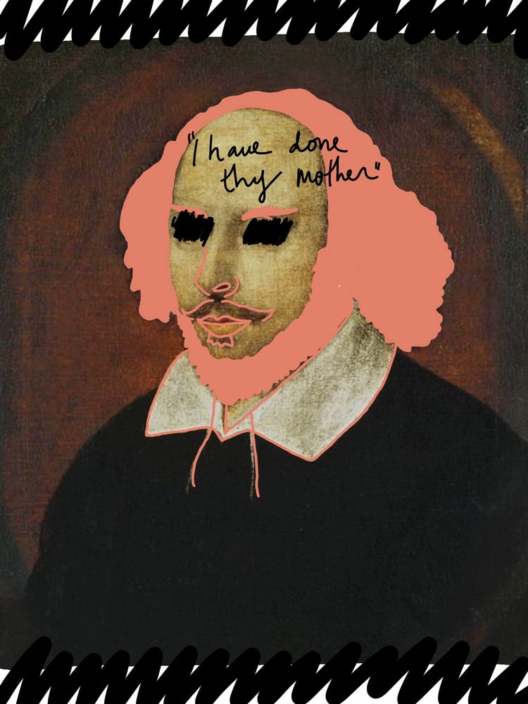 Image of Shakespeare Print
