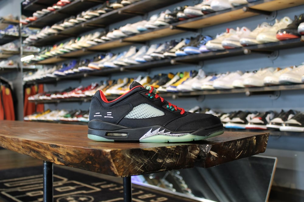 Air Jordan V (5) Low x Clot "Jade"