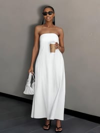 Image 5 of She Floats Linen Wrap Dress