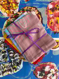 TDD KITCHENTOWELS, SET OF 5 / SILVER EDITION