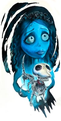"Corpse Bride" Original Painting