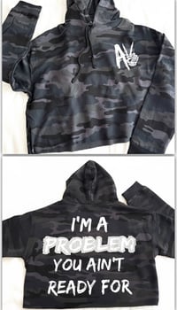 AV Camo Crop Top HOODIE