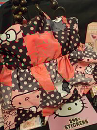 Image 3 of Nicholes Custom RESERVED Hello Kitty Patchwork Handbag Bundle 