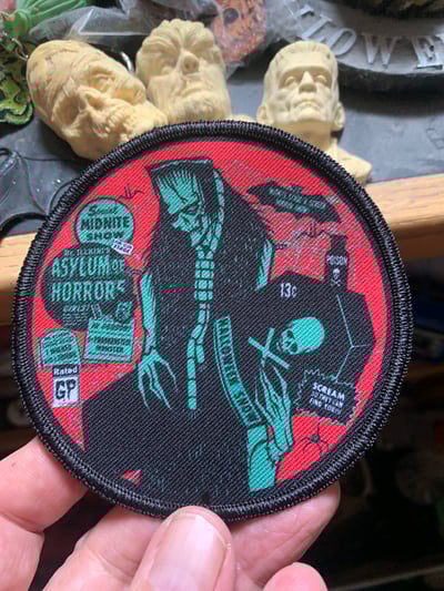 Image of NEW! Asylum of horrors  - patch - 9 left