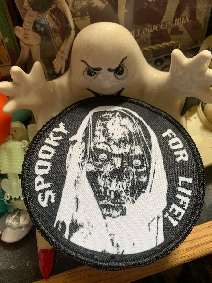 Image of NEW! Spooky for life! -  patch - 16 left 