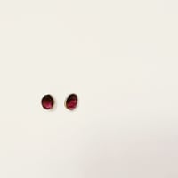 Image 2 of Pink Tourmaline Post Earring