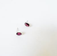 Image 5 of Pink Tourmaline Post Earring