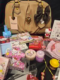 Image 6 of CAROLINAS CUSTOM RESERVED Juicy Couture Romance Satchel Meets Hello Kitty Bundle 