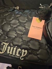 Image 1 of Angelas Custom RESERVED Juicy Couture Demure Tote Meets Kuromi Bundle 