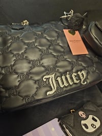 Image 2 of Angelas Custom RESERVED Juicy Couture Demure Tote Meets Kuromi Bundle 