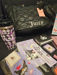 Image 5 of Angelas Custom RESERVED Juicy Couture Demure Tote Meets Kuromi Bundle 
