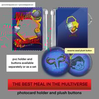 Image 1 of The Best Meal in the Multiverse PVC Photocard Holder and Squishy Buttons